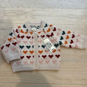 Baby hearts cardigan